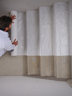 BÂCHE PLASTIFIÉE -  DULYFIX (Le rouleau)