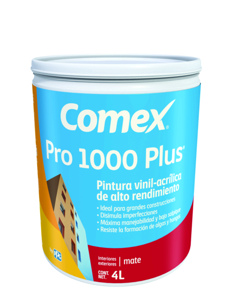 Pintura Pro 1000 Plus de Alto Cubrimiento | Comex