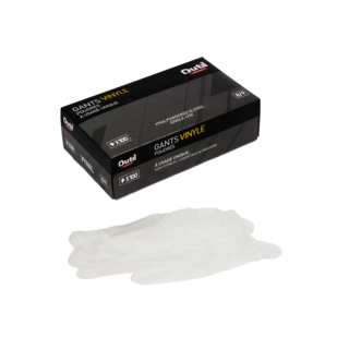 GANTS VINYLE (La boîte de 100 gants)